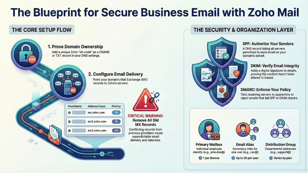 Zoho Mail Custom Domain Setup: 5 Things You Must Know First